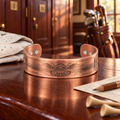 Willis Copper Mens Copper Bangle Golf Bracelet Style 2