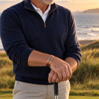 Willis Copper Mens Copper Bangle Golf Bracelet Style 2