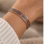 Willis Copper Pure Copper Tree of Life Ladies Bangle Bracelet