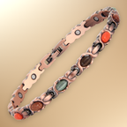 Ladies Copper Magnetic Therapy Bracelet