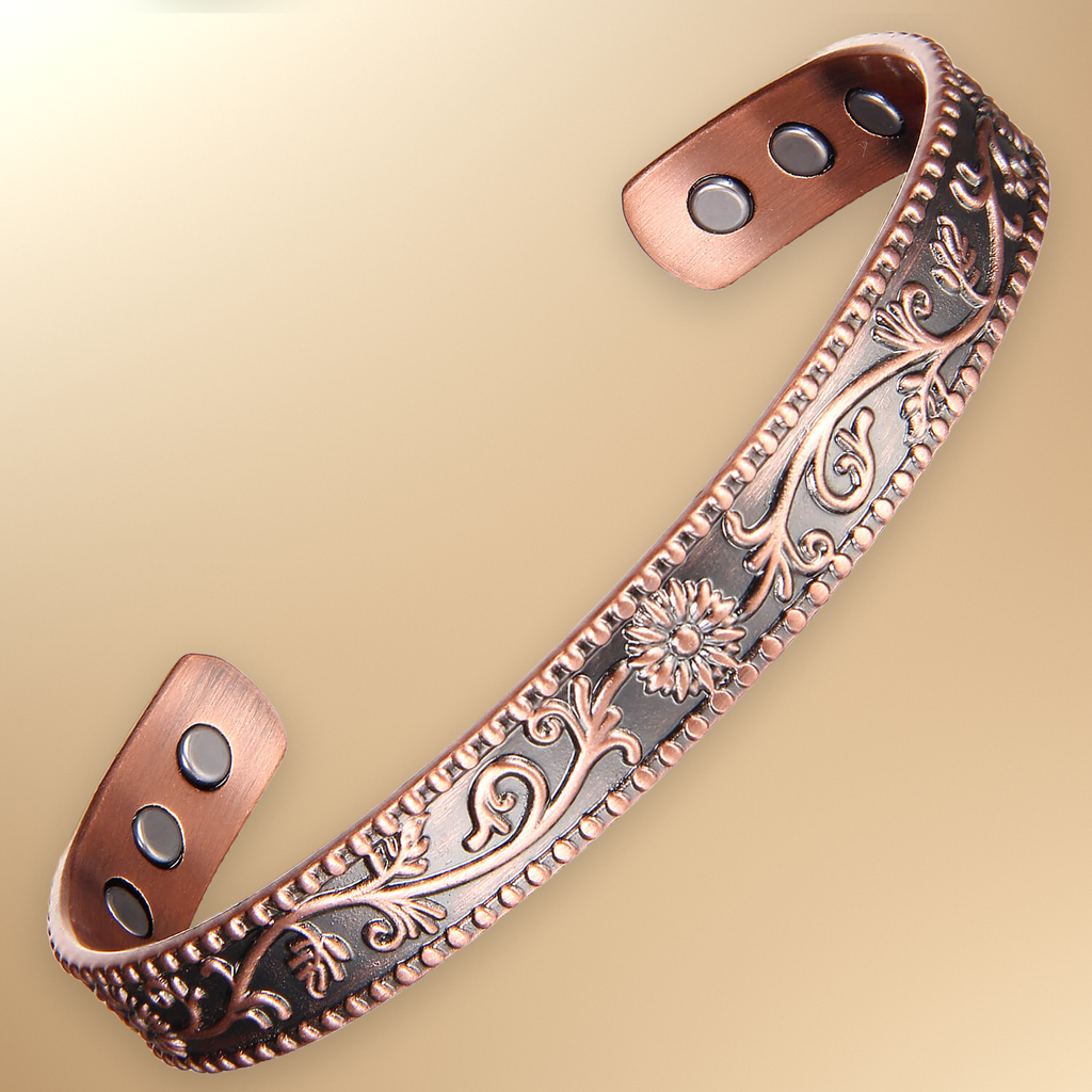 Ladies Copper Bracelet Magnetic Therapy