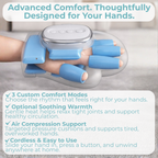 Hand Massager Glove for Arthritis & Stiff Hands | Willis Copper