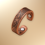 Ladies Tree of Life Copper Magnetic Ring