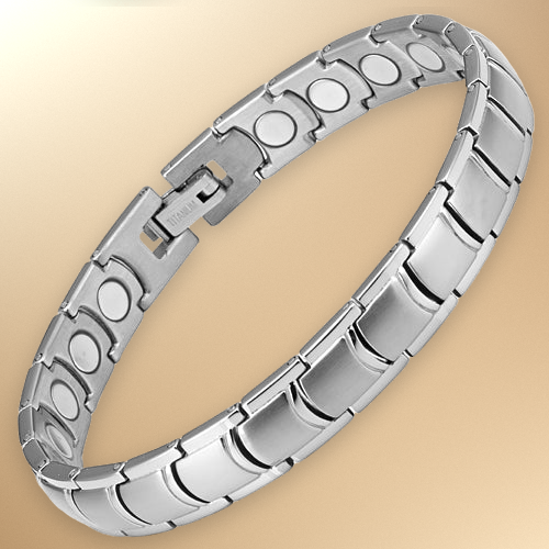 Ladies Titanium Magnetic Therapy Bracelet