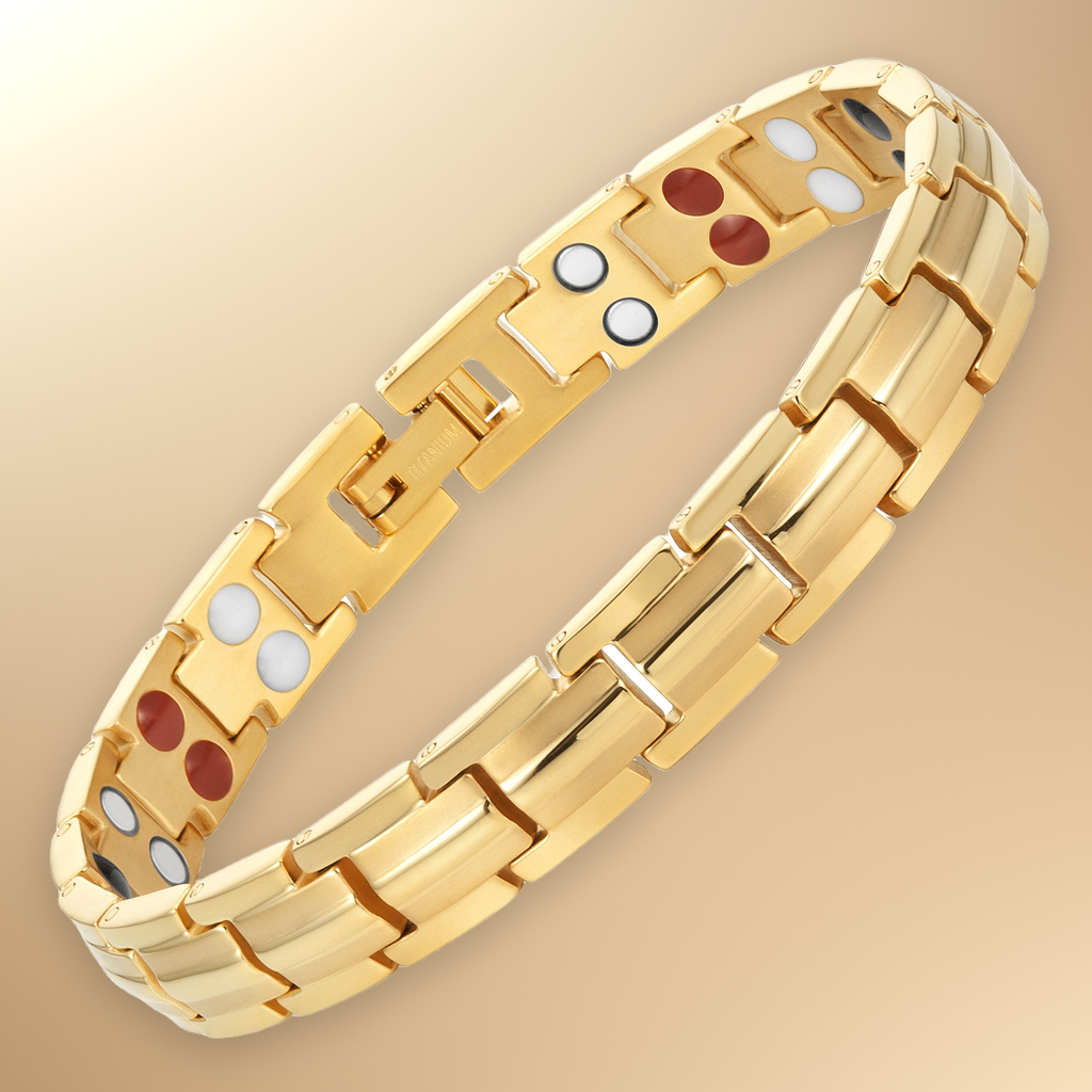 Ladies Four Elements Titanium Magnetic Bracelet