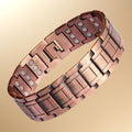 Mens Copper Magnetic Bracelet TRIPLE Powerful