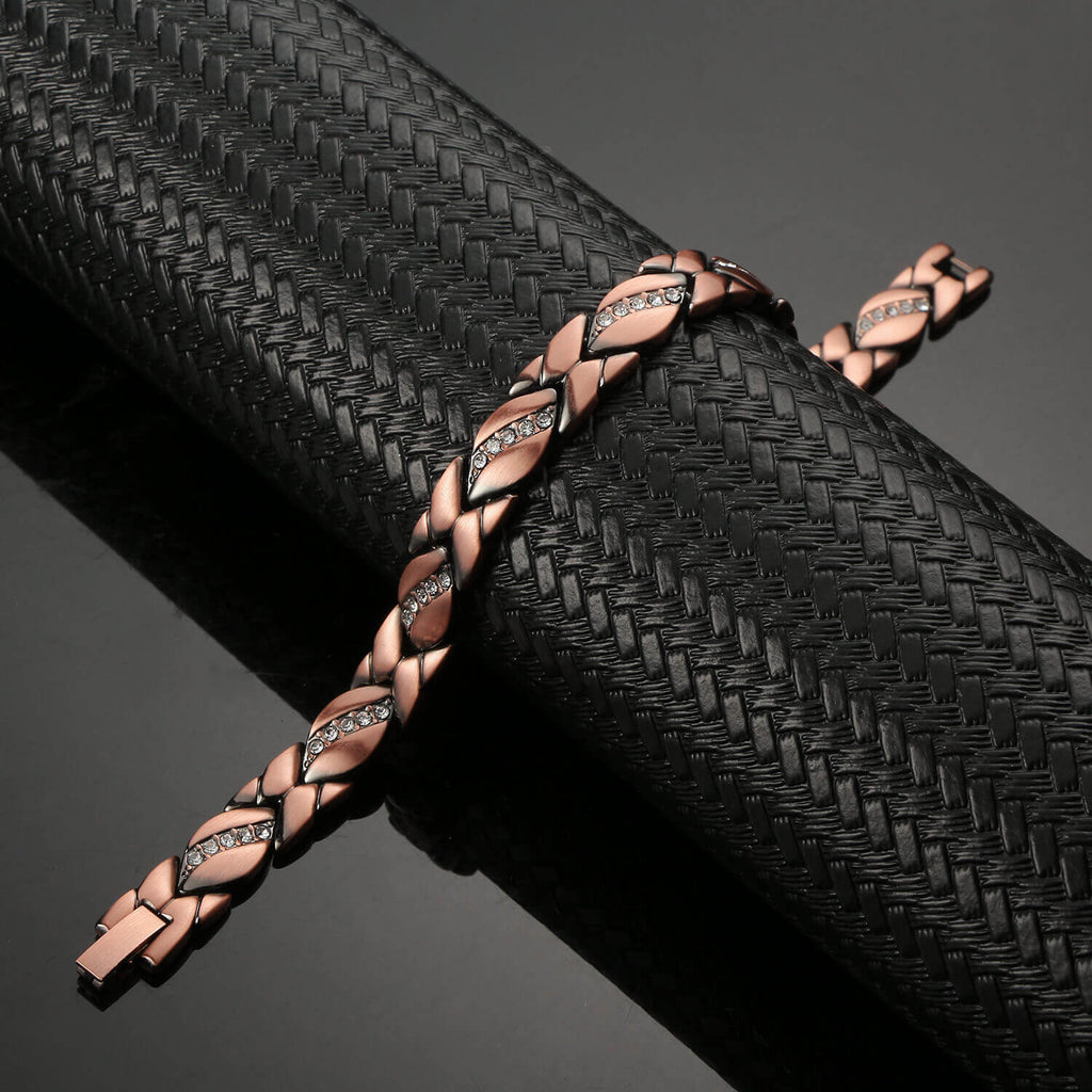 Ladies Copper Magnetic Therapy Bracelet