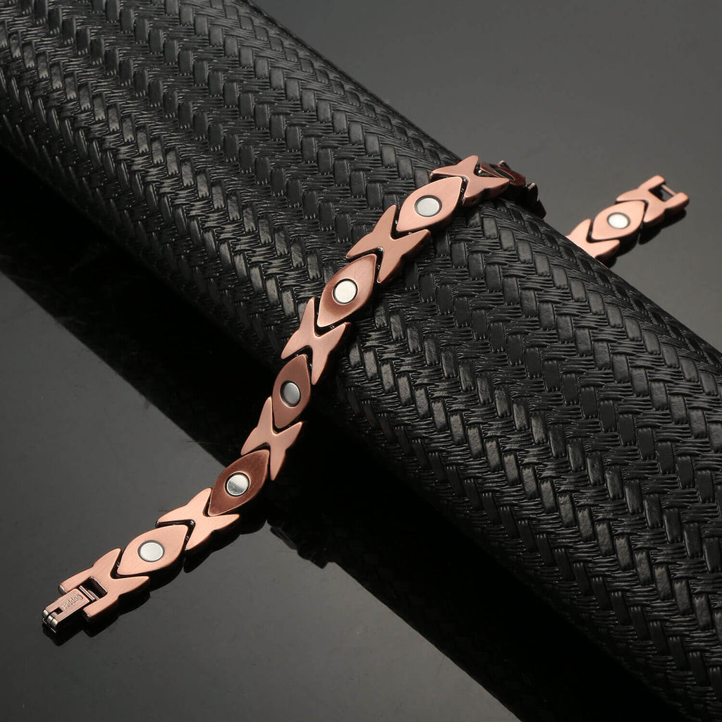 Ladies Copper Magnetic Therapy Bracelet