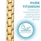 Men's Magnetic Therapy Bracelet - Titanium